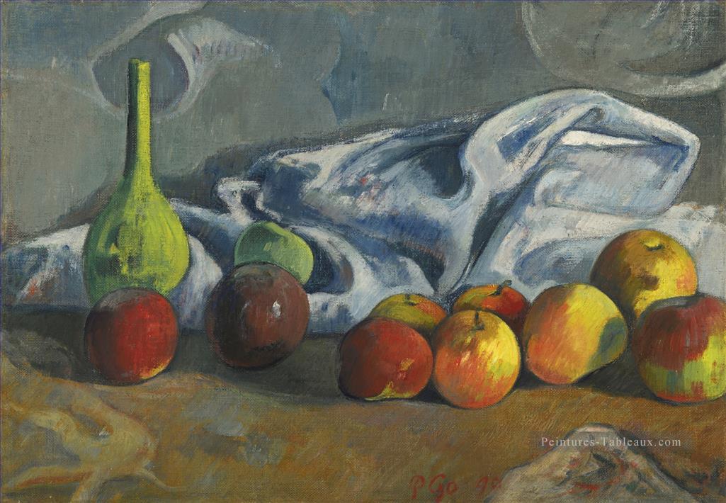 NATURE MORTE AUX POMMES Nature morte Paul Gauguin Peintures à l'huile